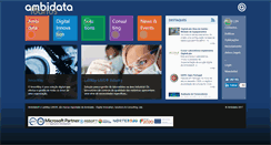 Desktop Screenshot of ambidata.pt