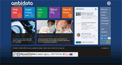 Desktop Screenshot of ambidata.com